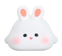 Baby Night Light, Night Light for Baby Nursery USB Rechargeable Touch Bunny Lamp Bunny Night Lights for Kids Silicone for Baby Nursery Bunny Night Light for Bedroom Baby Room Study