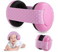 Baby Noise Canceling Earmuffs, Baby Soundproofing Earmuffs, Hearing Protection For Babies, For Babies From 0 To 24 Months, Soft Adjustable Headband...
