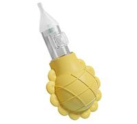 Baby Nose Cleaner for Newborn Babies Silicone Reusable Ergonomic | Yellow PP as Silicone, Washable Comfortable to Hold Design, Mucus Removal Tool for Newborn Care