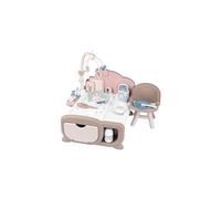 BABY NURSE NURSERY 17 piece Playset - Complete space for the child to care of their baby includes Electronic baby phone with lullabies - Perfect for