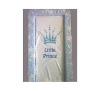 Baby Nursery Waterproof Soft Padded Changing Mat Raised Soft Edges Easy Wipe Clean Nappy Change Pad Cute Lovely Animal Design for Girl Boy (Prince)