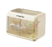 Baby Nursing Organizer, Large Storage Box Container With Dustproof Transparent Bottle Rack, Drying Holder and Drainer