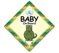 Baby On Board Car Sign, Baby On Board Sign, Dinosaur, Baby On Board, Baby Sign, Unisex Baby on Board, Grandchild On Board, Decal, Bumper Sticker, Dinosaur on Board, Little Dinosaur Car Sign