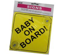 Baby on Board Child Safety includes 2 suction cup for your Car Vechicle Signs