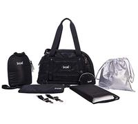 Baby on Board Classy Changing Bag Down Jacket Black with Many Accessories