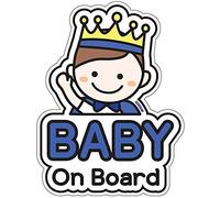 Baby on Board Sign for car (03. Prince)