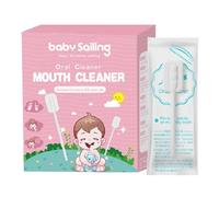 Baby Oral Cleaner 30 - Baby Gauze Tongue Cleaner, Baby Tongue Cleaner Ne-wborn, Soft Oral Cleaning Stick, Baby Toothbrush Cleaner, I-nfant Tongue Cleaner, Baby Mouth Cleaning Stick