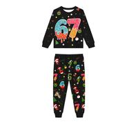 Baby Outfit Boy Graphic Sweatsuit Long Sleeve French Terry All-White Newborn Christmas Girl Waffle Knit Tracksuit Black Hooded Cat Tree Skirts Red