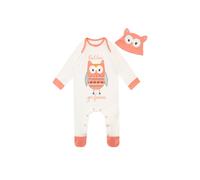 Baby Owl Love You Forever Sleepsuit and Hat Set Harry Bear Orange 12-18 m