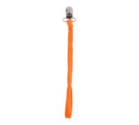 Baby Pacifier Clip - BPA Free Dummy Holder, 100% Polyester Teething Toy Clip, Stainless Steel Clip for All Pacifiers & Teethers Toys