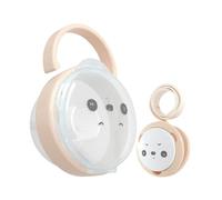 Baby Pacifier Holder | Pacifier Storage Container Set | with Dustproof Cover, Portable Travel Supplies for Boys, Girls, Outdoor, Camping