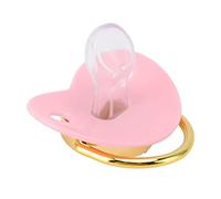Baby Pacifier Made from Ultralight Soft Silicone for Infants Ages 6 to 18 Months, BPA, Designed with Expert Breastfeeding Support (M Pink)
