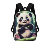 Baby Panda Backpack, 3D Printed School Bag, School Lunch Bag, Travel Backpack, Friends Backpack, School Backpack for Girls And Boys 17inch
