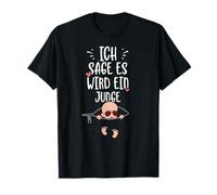 Baby Party: I Say It Will Be A Boy - Pregnancy T-Shirt