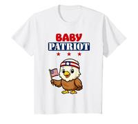 Baby Patriot Bald Eagle US Holidays Youth T-Shirt T-Shirt