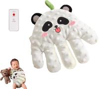 Baby Patting Sleeping Toy, Patting Hand for Sleeping Baby with Automatic Pat Soother, 3 Adjustable Modes Baby Sleep Aid Palm, Cute Dolls for Baby Sleeping Soothes and Helps Babies Fall Asleep