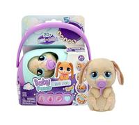 Baby Paws Just Born Bunny - Interactive Newborn Pet Toy with Light-Up Heart, Accessories & Carry Case - Nurturing Play Toy for Kids