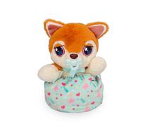 BABY PAWS Minis Shiba Inu Interactive Plush Carriable Puppy That Includes a Bag Inside Of It And Has Sounds Kids Age 3+ and up