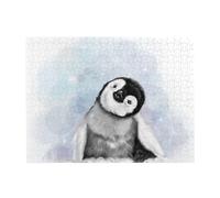 Baby Penguin,500 Pieces Puzzles for Adults-Wooden Jigsaw Puzzle for Adults Elderly