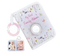 Baby Photo Album - Memory Book for Newborns and Children's Growth Diary | First Year Book and Family Photography Reminder to Capture Special Moments