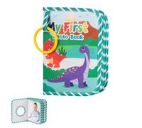 Baby Photo Album Soft Book - Photo from Birth, Soft First Baby Album Memory, Memory Book for Babies, Capture Precious Memories, Gift for Newborns and Parents, Dinosaur