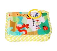 Baby Photo Albums,Babys First Photo Album Soft - Soft Cloth Souvenir with Mirror Memory Keeping Keepsake for Parents Memories Birthday Family Kids
