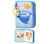 Baby Photo Albums | Soft Picture Album for Baby - Soft Cloth Kids Memory Preservation Book | for Collectors Enthusiasts New Parents Adoption Day Celebration Family Reunion