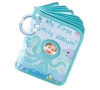 Baby Photo Book - First Tissing Photo Album, Soft Fabric Family Book | 4x6 Holder Octopus Theme Photo Album For Baby Girl, Memory Book Memory Memory For Parents Home Grandparents E