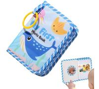 Baby Photo Book - Toddler Growth Photo Album,Soft Cloth Memory Preservation Book | for Collectors Enthusiasts New Parents Adoption Day Celebration Family Reunion