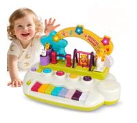 Baby Piano Toys for 1 Year Old, Kids Musical Piano Keyboard Toys Light Up Interactive Early Learning Toy First Birthday Gifts for Toddler Infants 12-18 Months