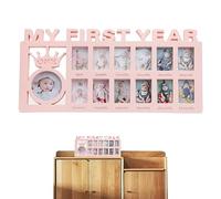 Baby Picture Frame, My First Year Picture Frame 12-Month Baby Photo Collage, My First Year, Album