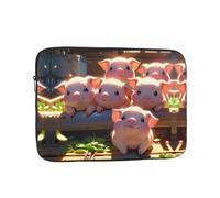 Baby Pig 13 inch Print Laptop Case, Business/Office Commuter Laptop Case