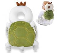 Baby Pillow Backpack for Falling Soft Turtle Baby Fall Back Head Protector with Adjustable Strap for Safe Walking & Crawling Head Protector
