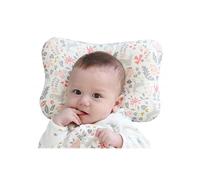 Baby Pillow for Newborns, Breathable 3D Breathable Mesh, Organic Cotton, Protection Flat Head Syndrome, Bambi Blue