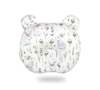 Baby Pillow Newborn Flat Head, Support Baby Head Shaping Pillow, Prevent Flat Head, A Cloud-Shaped Pillow With A Hollowed-Out Center And Animal Patterns That Seems To Breathe. (30*23cm,Rabbit)