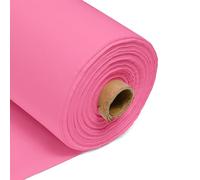 Baby Pink 100% Cotton Plain Fabric 60 Inch 150cm Wide 150GSM Material - Sewing, Dressmaking, Quilting, Curtain Linings, Pillowcases & Totes by CRAFT Queen LTD - 1 Metre