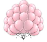 Baby Pink Balloons 15 Pcs Balloon Pack 5 Inch Macron Pink Balloon Pastel Balloons for Pastel Pink Birthday Decoration Party Proposal Wedding Baby Shower Anniversary Decoration