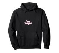 Baby Pink Goat in a Boat Pullover Hoodie