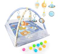 Baby Play Gym & Activity Mat Sensory Toys, Arch, Playmat for Newborns & Infants (0-36 Months) (Space)
