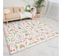 Baby Play Mat 150x180x1cm - Tummy Time Mat - XXL Large Size Baby Play Gym - Foldable - Waterproof Foam - For Kids Toddlers Children - For Floor Play