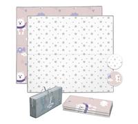 Baby Play Mat 180x200x1.5cm - Tummy Time Mat - XXL Large Size Baby Play Gym - Foldable Play Mat - Waterproof Foam Baby Play Mat Floor Mat for Kids Toddlers Children - Baby Mats for Floor Play