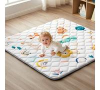 Baby Play Mat 47"x47", Non-Slip Baby Mat for Floor, Soft Thicker Playpen Mat, Portable Playmat, Crawling Mat for Babies, Toddlers & Infants to Play and Learn（Animal）