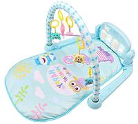 Baby Play Mat Baby Fitness Mat Music Piano Game Foldable Adventure Blanket Includes 5 Toys (from 0 Months) ABS Material Fun Sounds and Strong Colors Suitable for Outdoor Bedroom