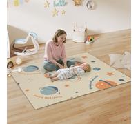 Baby Play Mat, Double Sided Crawling Mat, Astronaut & Planet Theme AIYAPLAY Multi One Size