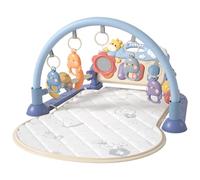 Baby Play Mat Sensory Crawling Musical Educational Playmate For Baby with Arch Kick Colorful Detachable Learning Battery Operated Parent-child Activity Mat, Playmate For, Play