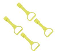 Baby Playpen Pull Up Rings Set of 4pcs for Early Walking Practice and Motor Skill Enhancement with Bright Color Newborns Standing Rings