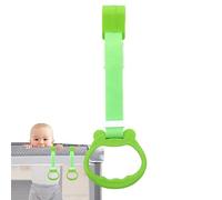 Baby Playpen Ring, 2 pack Baby Crib Pull up Rings, Bed Stand Up Rings Babies Walking Assistant Crib Tool, Ring to Pull-up-on, Colorful, Ergonomic, Playpen Accessories, Standing & Walking Practice Tool