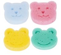 baby plus Bath Sponges 4 pcs