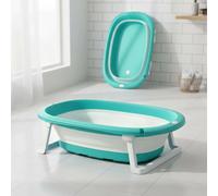 baby plus Foldable Bathtub with Plug