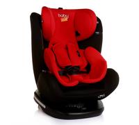 baby plus Orbitfix Group 0+/1/2/3 (Birt to 12 Years) Car Seat - Black Red